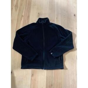 MEC‎ Fleece Jacket Men’s Size Medium Black Classic